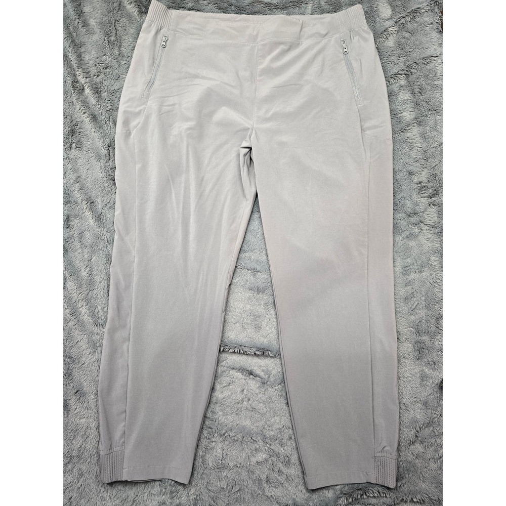 Columbia Sportswear Grey Jogger Pants XXL Regular Zipper Pockets Activewear Mens